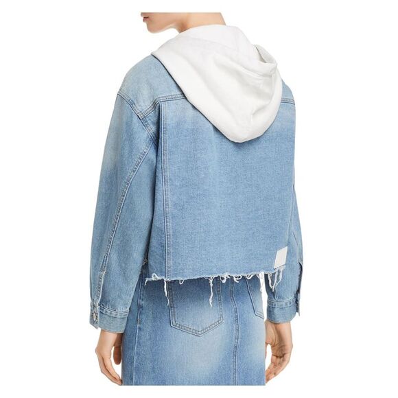 SJYP Womens Blue Denim Jacket Size: M - Picture 2 of 2